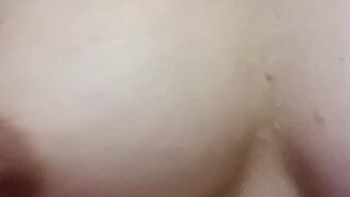  First-Timer CloseUp Fun Bags Flick - POV tits