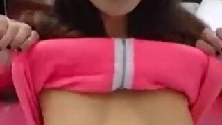  Stunners with 3 Bumpers is true?! Compilation trio boobed gal - POV tits