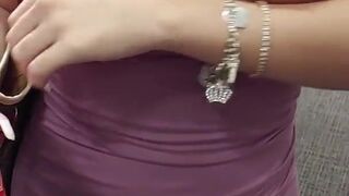  Wow! Sensuous Ideal Jugs. Bare-Breasted in Public - POV tits