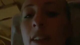  Public ejaculation in the sauna! Humid puss fingerblasted - POV tits