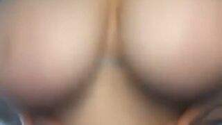  Those large natural milk cans bounce for you by kadydelrey - Braless TikTok - POV tits