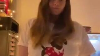 Ash-Light-Haired showcased her boobies TikTok - Show Titties - POV tits