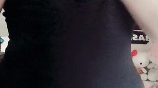  Curvy goth gets convenient after a long day (ONLYFANS PREVIEW) - POV tits