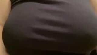  Supah Immense Bumpers on your phone (Vertical movie) - POV tits