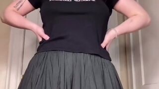 This TikTok girl wants to be spanked on her lush bootie and porked in her fuzzy slit by ttporn - BARENESS TIKTOK - POV tits