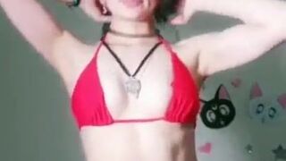  Sans Bra TikTok Dance Damsel - POV tits