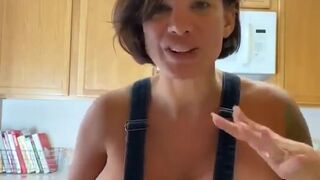  The biggest breasts you've ever seen don't fit in a jumpsuit by HoneyGirls - MILK CANS RADAR - POV tits