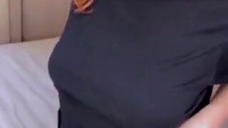  Thrust Naked TIKTOK Damsel Contest - POV tits