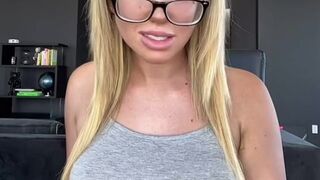 Beautiful professor and her ginormous-boobed TikTok by aspenirl - TikTok SCORCHING - POV tits