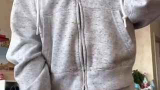  An infatuating Korean damsel unclothed naked on her TikTok channel by allicat123 - NAKEDNESS TIKTOK - POV tits