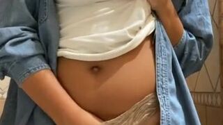  Ultra-Cute chick toying with her ideal assets - Topless cheasts