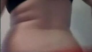  Lush Candy try to striptease for the highly very first time - Video boobies